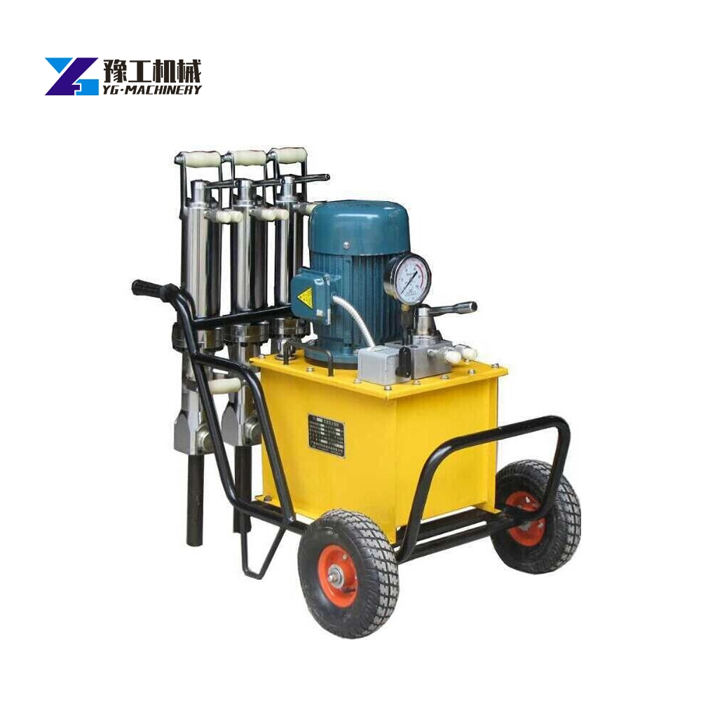 Hydraulic Stone Splitting Machine for Sale Manual Rock Splitter The Electric Power