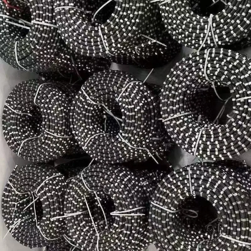 Good Quality High Efficiency Diamond Cutting Wire Saw for Concrete Granite Stone Mining