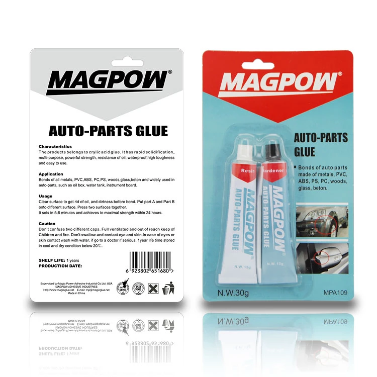 Epoxy Steel Gum Auto-Parts Glue Magpow Hot Selling 4 Minute Ab Adhesive