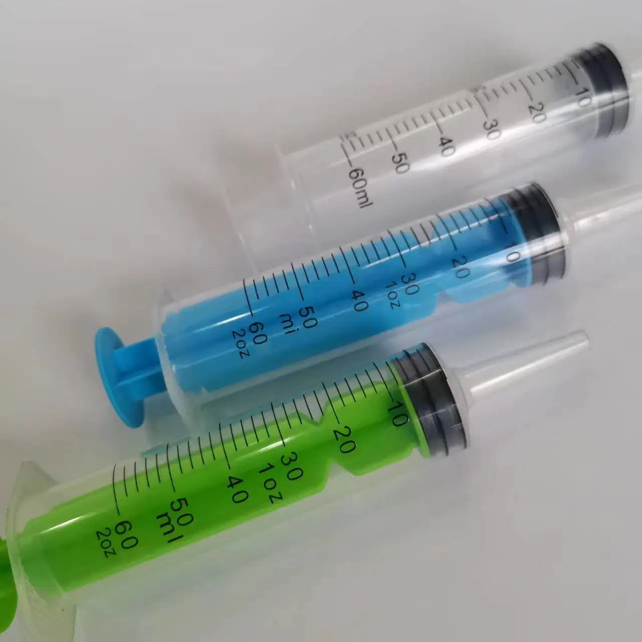10ml 20ml 45ml 60ml 80ml PP Disposable Medical Feeding Syringe
