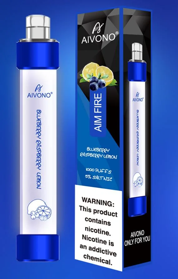 Aivono 2021 Nuevo diseño de plumas de Vape Vaporesso desechable cigarrillo electrónico con luz LED luminoso vaporizador High-Class