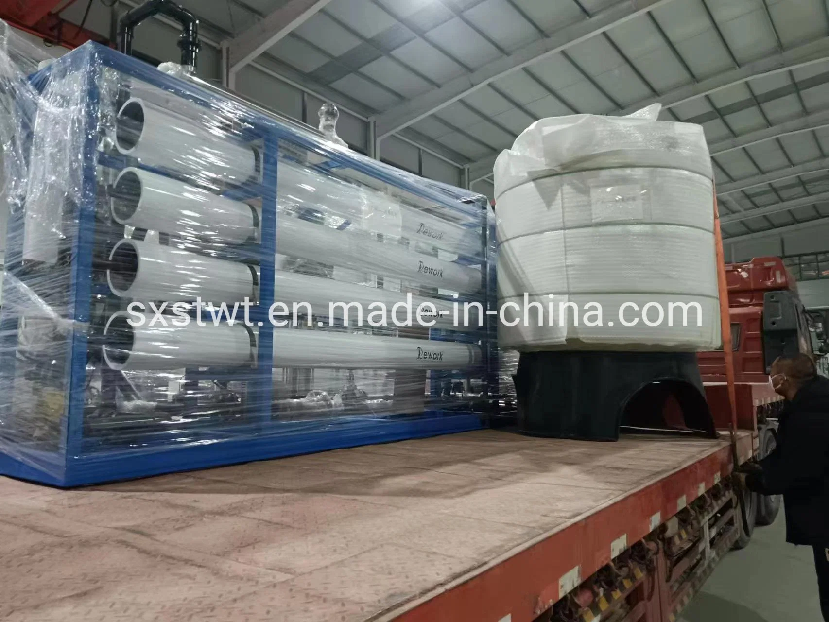 Hot Sell Purification Machine Commercial Equipment Reverse Osmosis Water System Treatment 12m3/H