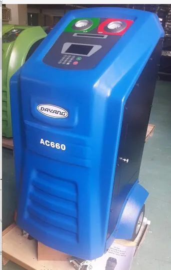 Dayang Automatic R134A Refrigerant Recovery Machine with Flushing Price