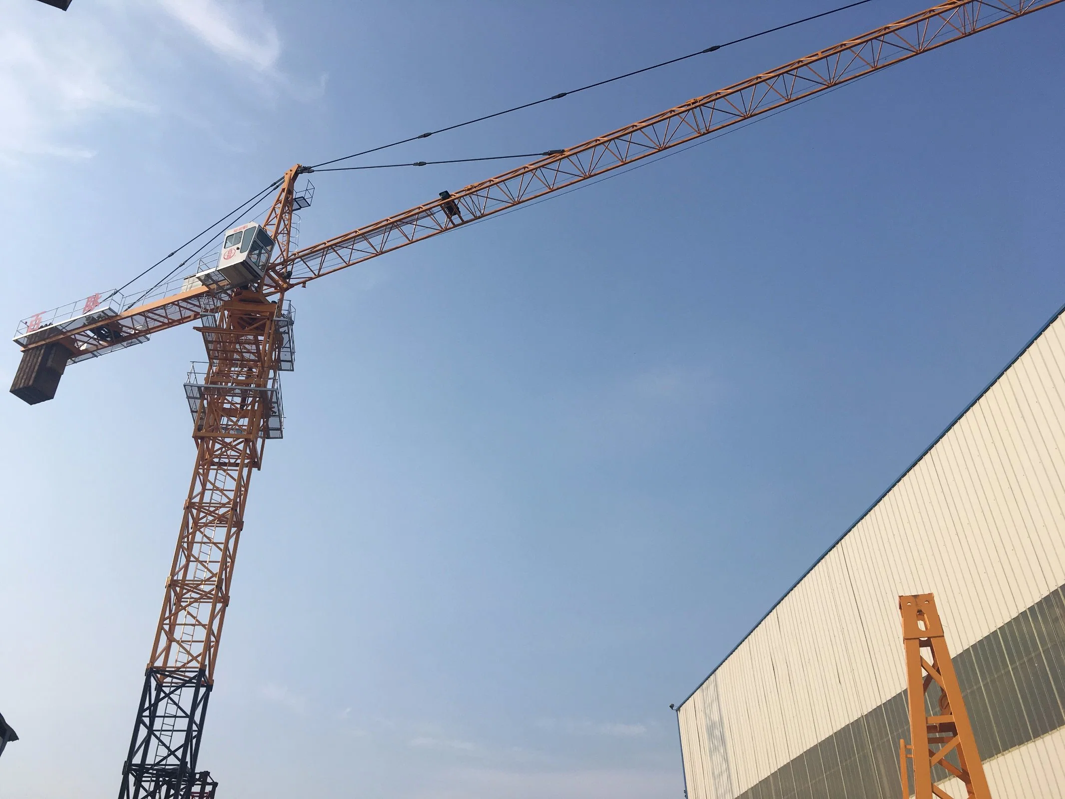 Tc5610 Tower Crane with CE Cetified Best for Group Residential Building