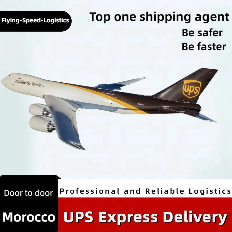 DDU UPS Freight Shipping Agent Shipping Cargo to Morocco Freight Forwarder