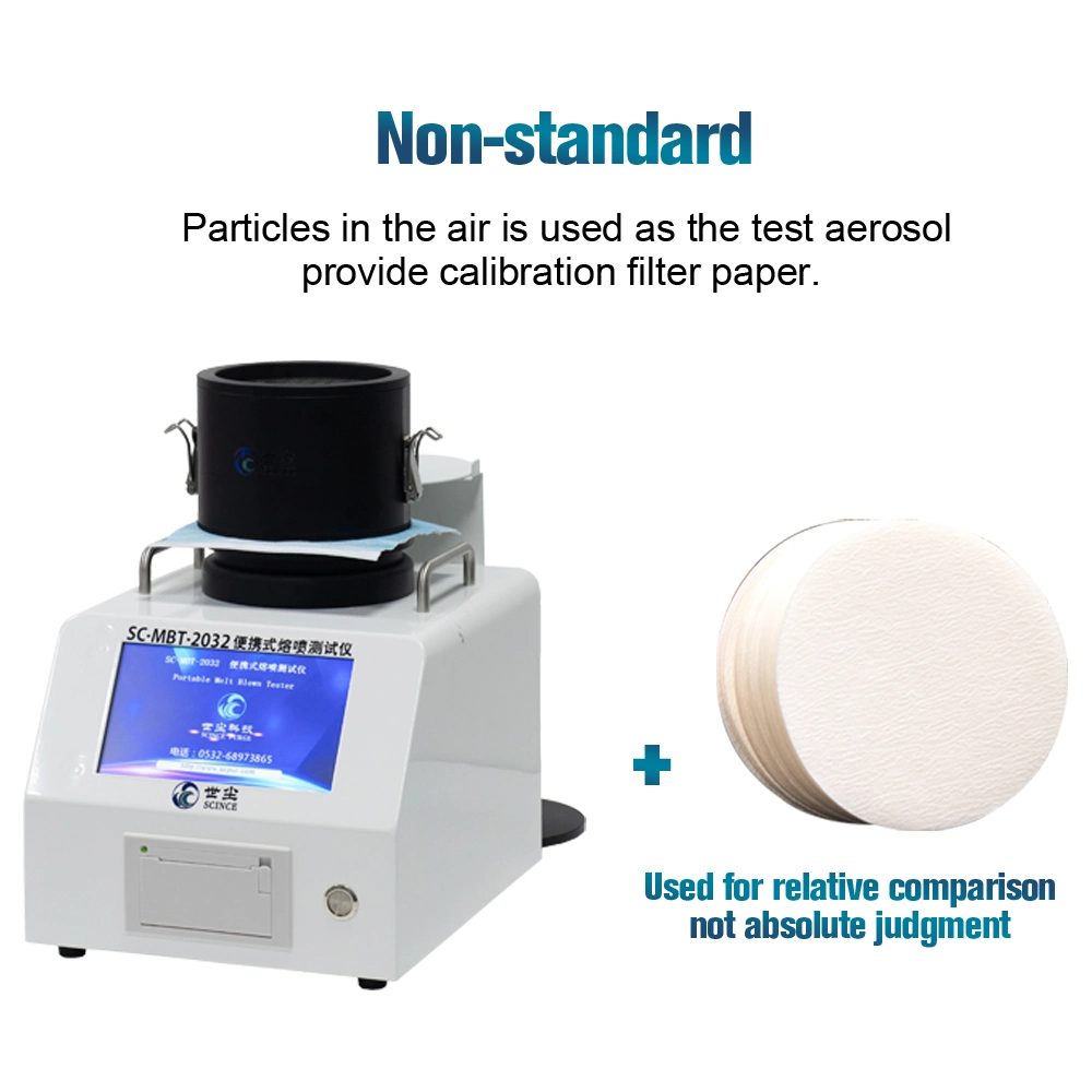 Portable Melt-Blown Fabric Test Equipment for Filter Efficiency and Resistance