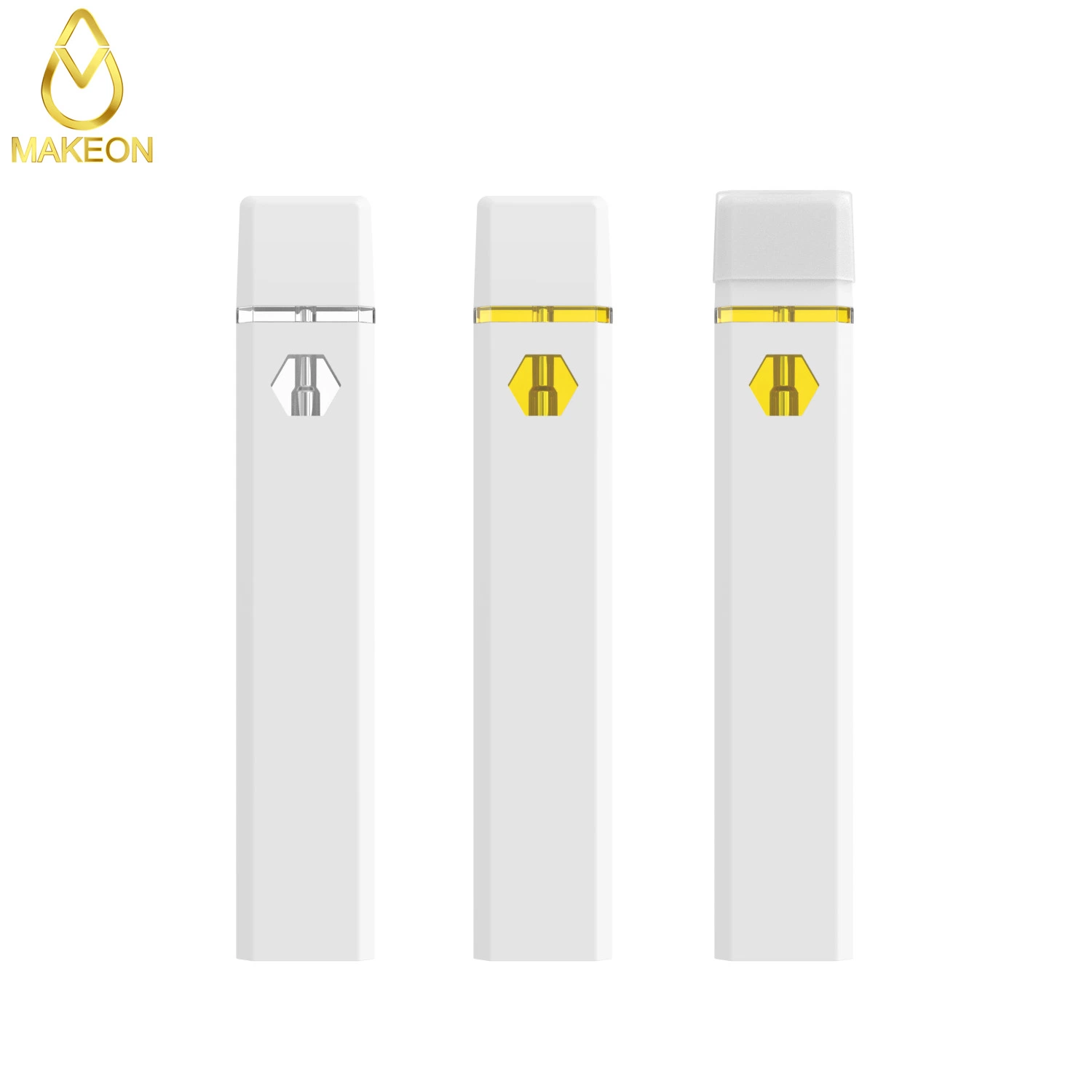 Mayorista de la fábrica de cerámica horizontal de la HHC D8 de aceite espeso vacío final de la pluma de Vape Sistema Pod desechables Mini-E-cigarrillo logotipo impreso el embalaje personalizado