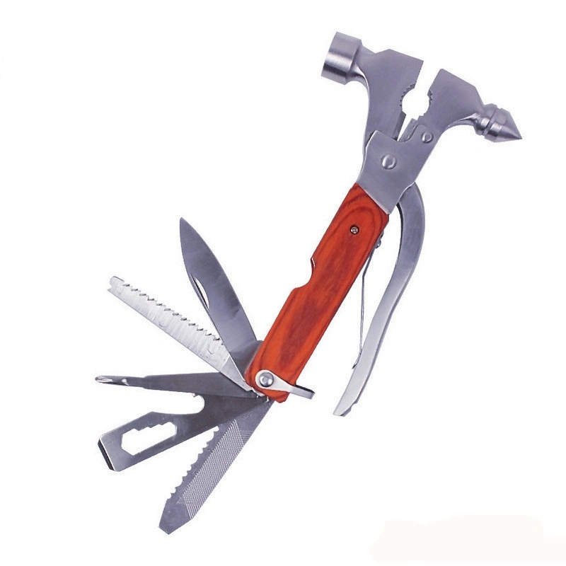 Multifunction Tools 8 in 1 Multi-Function Stainless Steel Tools, Multipurpose Hammer Plus Pliers 8 in 1 Multi Utility Hammer Tool Kit Esg17229
