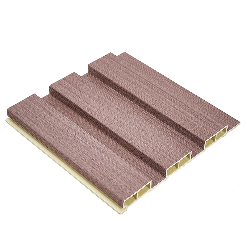 Interior Decoration Slats PVC Fluted Panel Interior Wall Fluted PVC Wall Panel for Bedrooms Wallboard Bamboo Decoration