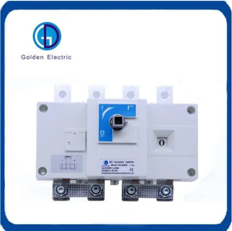 Gnh19 низкого напряжения серии 1000V/1500V DC 4p 630A Переключатель Disconnector солнечной энергии