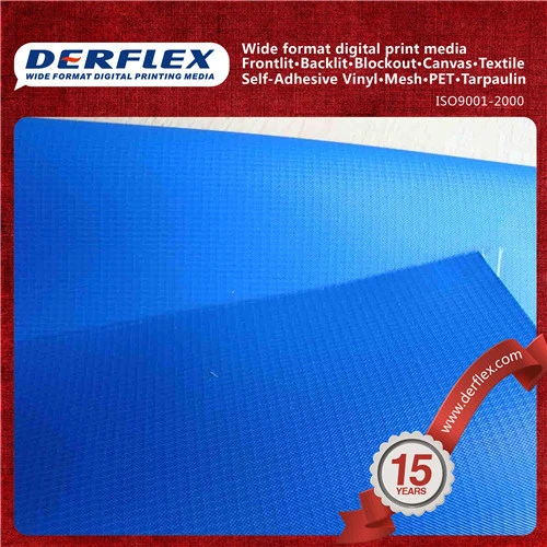 Color Customized PVC Coated Fabric Dump Truck Roll Tarp