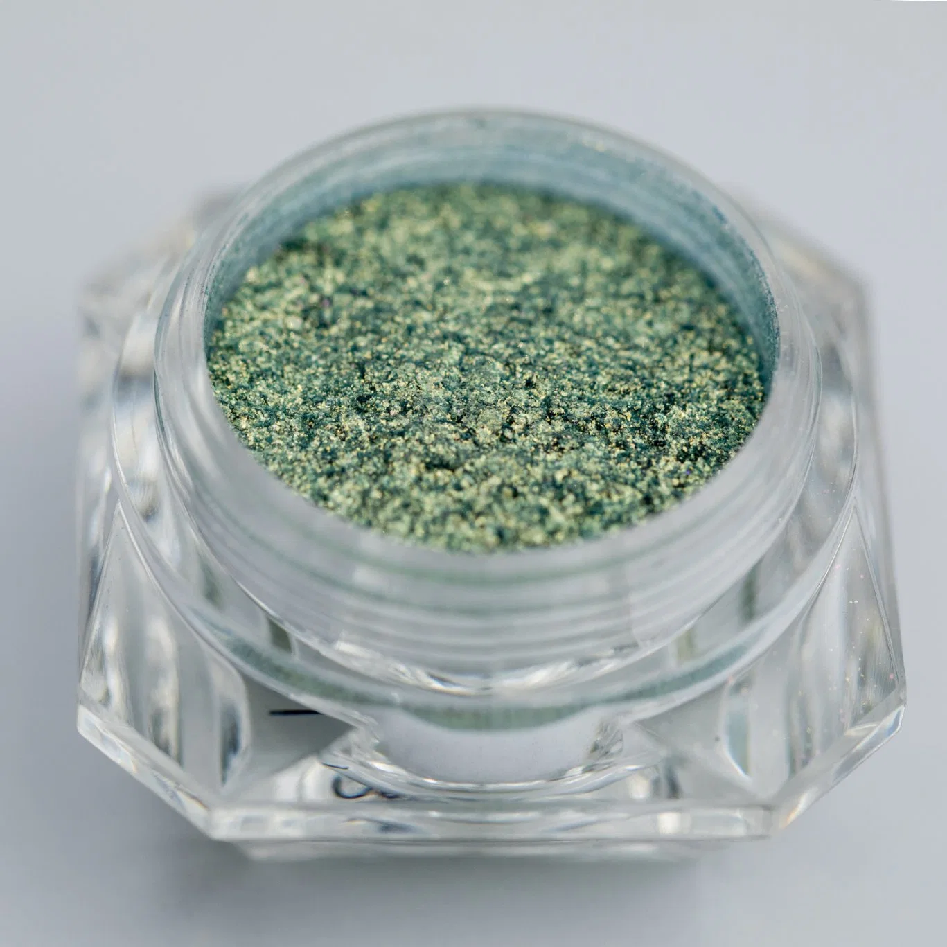 Cosmetic Pearlescent Pigments Diamond Luster Effect Pigment D675g Glass Flake Solid Olive Green Loose Powder Application Pigments