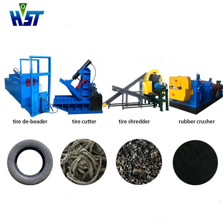 How to Recycle Rubber Tyres Waste Tires Cutting Machine Tire Recycling China