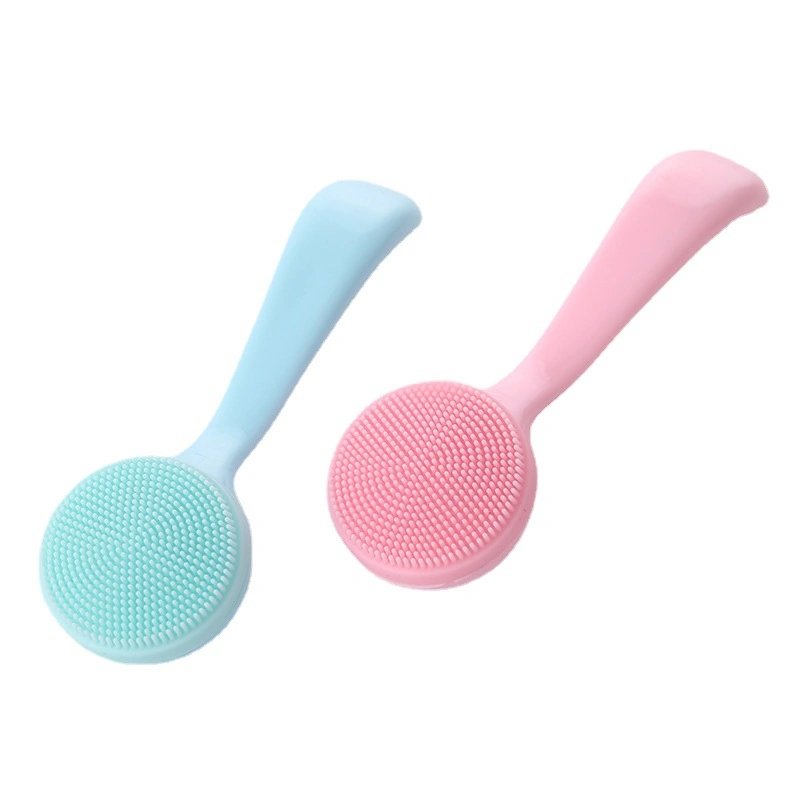 13cm Silicone Facial Cleaning Brush Skin Care Massage for Deep Cleaning, Blackhead Removal Brush