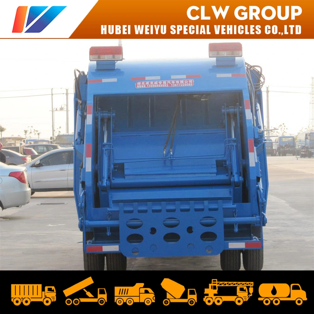 Waste Treatment Refuse Collection Vehicle Dongfeng Self-Loading Garbage Truck