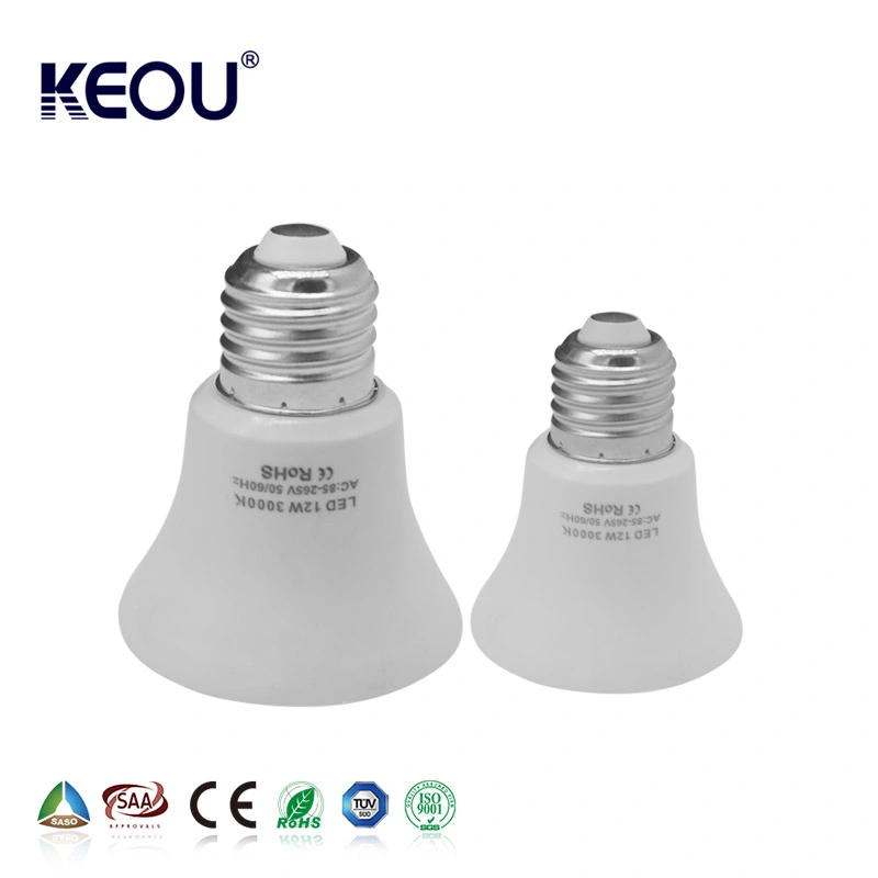 Keou OEM ODM CE E27 Round 220V 5W 9W 12W 18W 38W 48W Indoor Light LED Iight Bulb