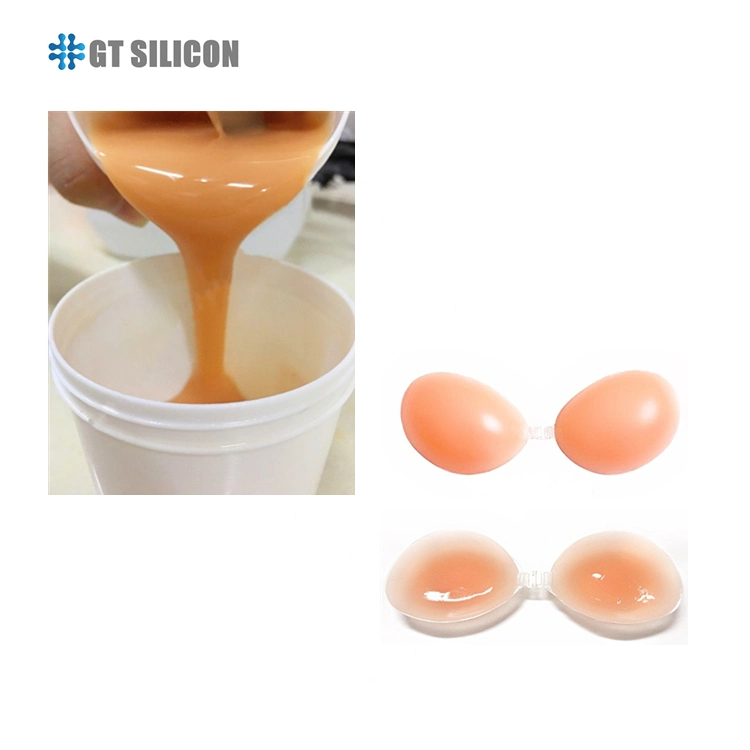 Silicone líquido de alta qualidade suave para a pele borracha para mulher almofada de silicone no peito