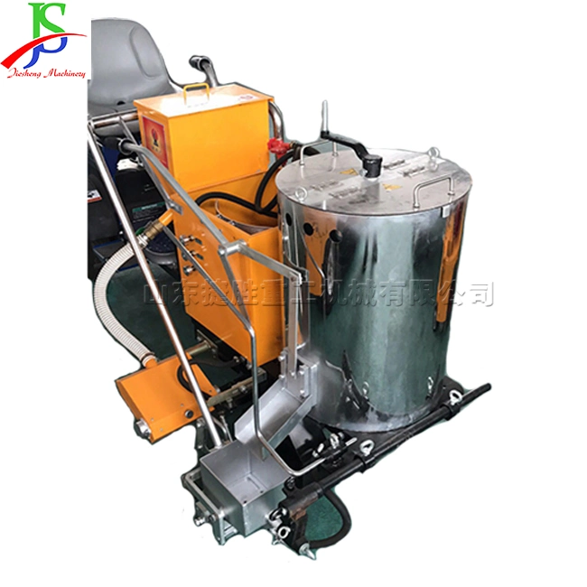 Road Construction Traffic Marking Driving Type Hot Melt Mixing Marking Machine