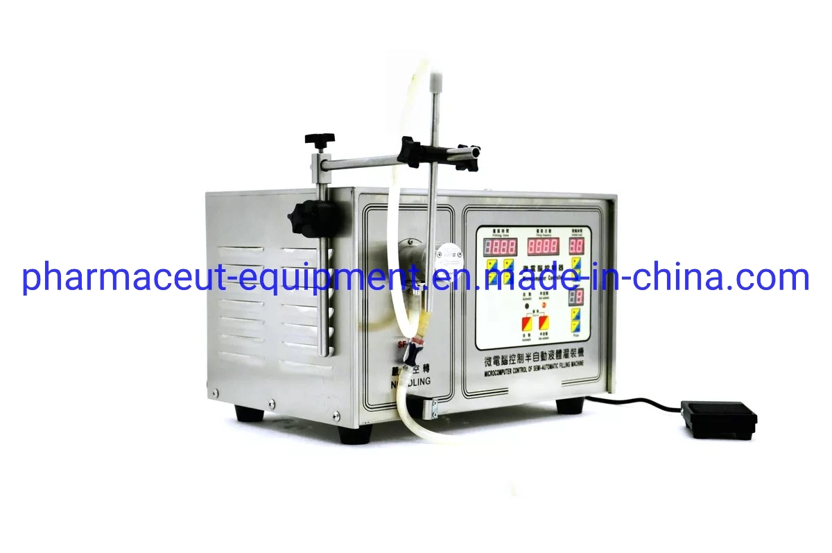 Sf-II-2 Double Heads Semi-Auto Magnetic Gear Pump Liquid Filling Machine (5-4000ml)