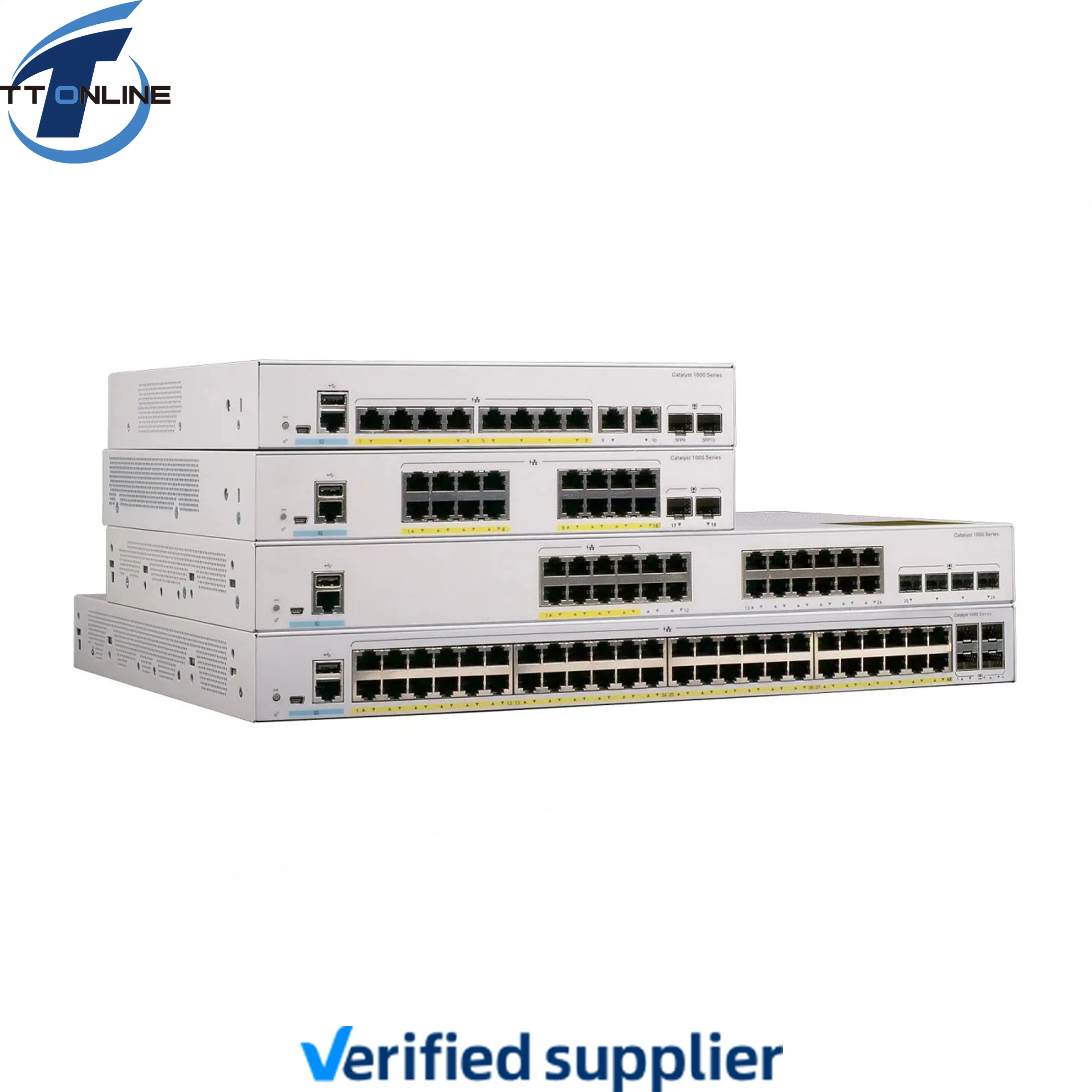 Commutateur réseau Gigabit Ethernet 48 ports série 9200L C9200L-48p-4G-E C9200L-48t-4G-E. C9200L-48p-4G-a C9200L-48t-4G-E.