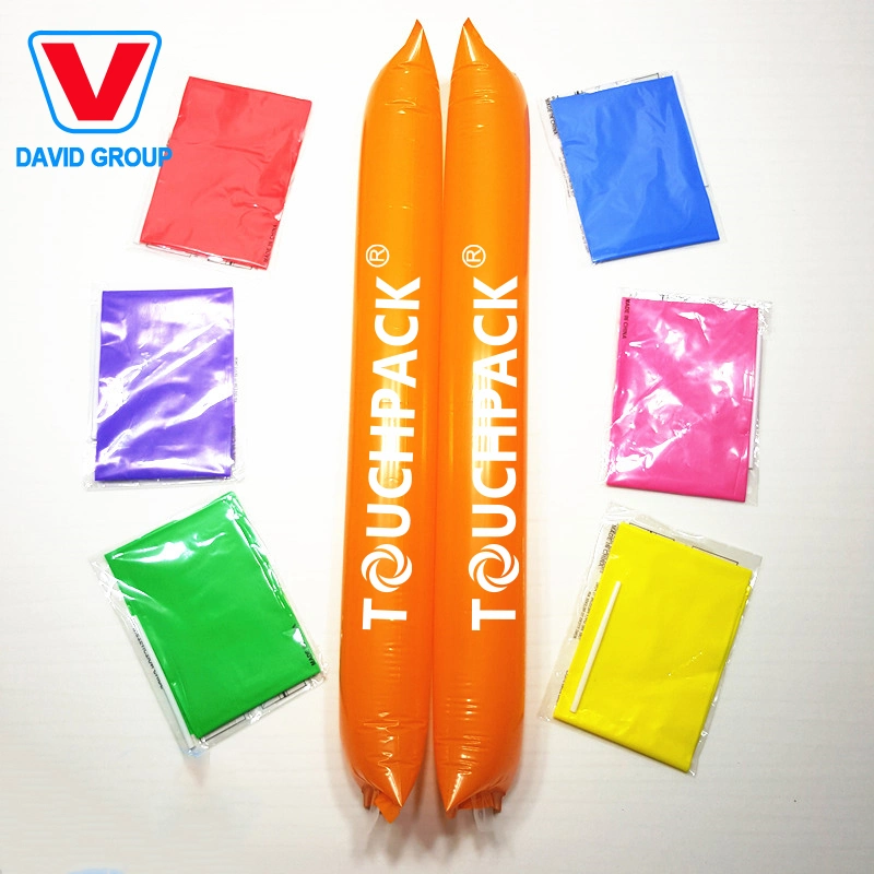 Cheap Party Printed Logo PE Inflatable Thunder Sticks