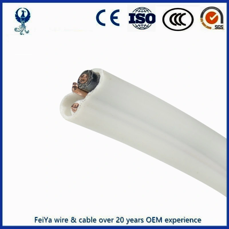 Nmd90 Cable Listed Work in Dry or Damp Locations 90c 300V Non-Metallic Sheathed Cable From 14/2AWG to 8/2AWG