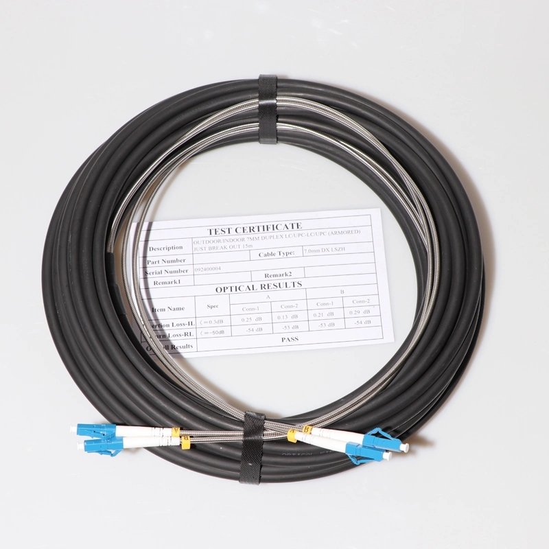 Indoor Outdoor Rru Rrh Ftta Cpri Fiber Optic Patch Cable with LC Connector