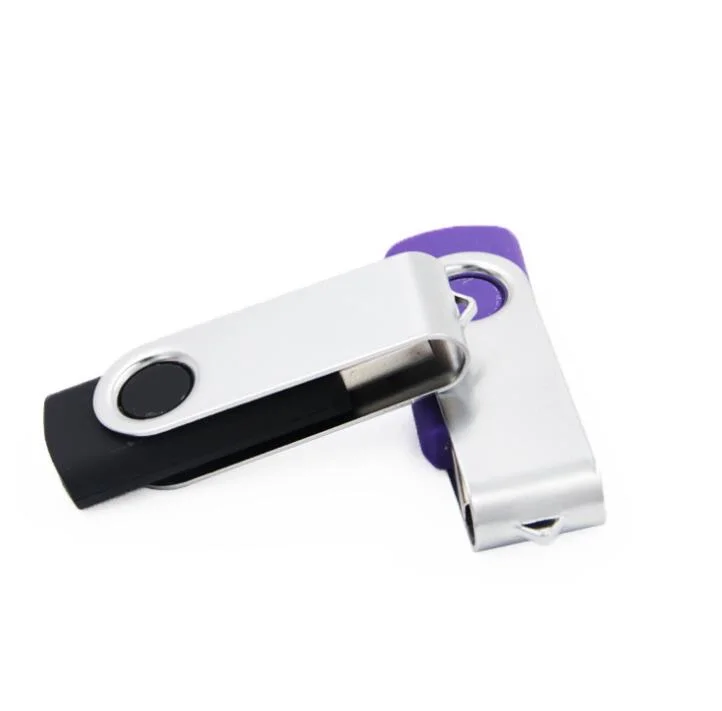 Free Logo Metal Plastic USB 2.0 3.0 Swivel Memory Stick