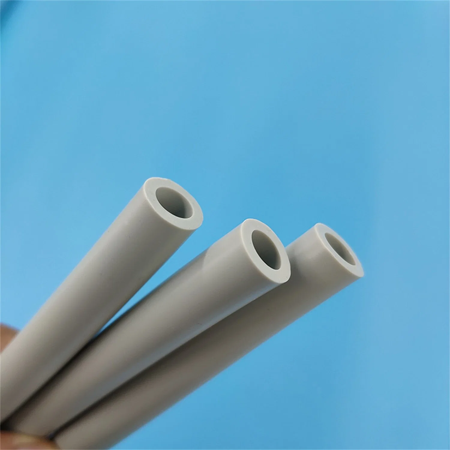 Tubo de borracha flexível de silicone tubo de 6 mm 2 mm resistente à temperatura Tubo transparente de silicone