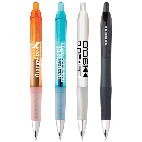Cheap Promotion Custom Logo Pen Premium Executive Commercial Plastic Rubber PVC Magnet Multicolor Retractable Smoothly Ballpoint Pen with Soft Grips
