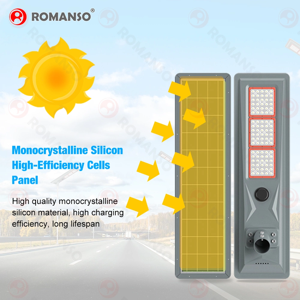 Tipo de baterías LiFePO4 Ra&gt;lámpara solar calle 70