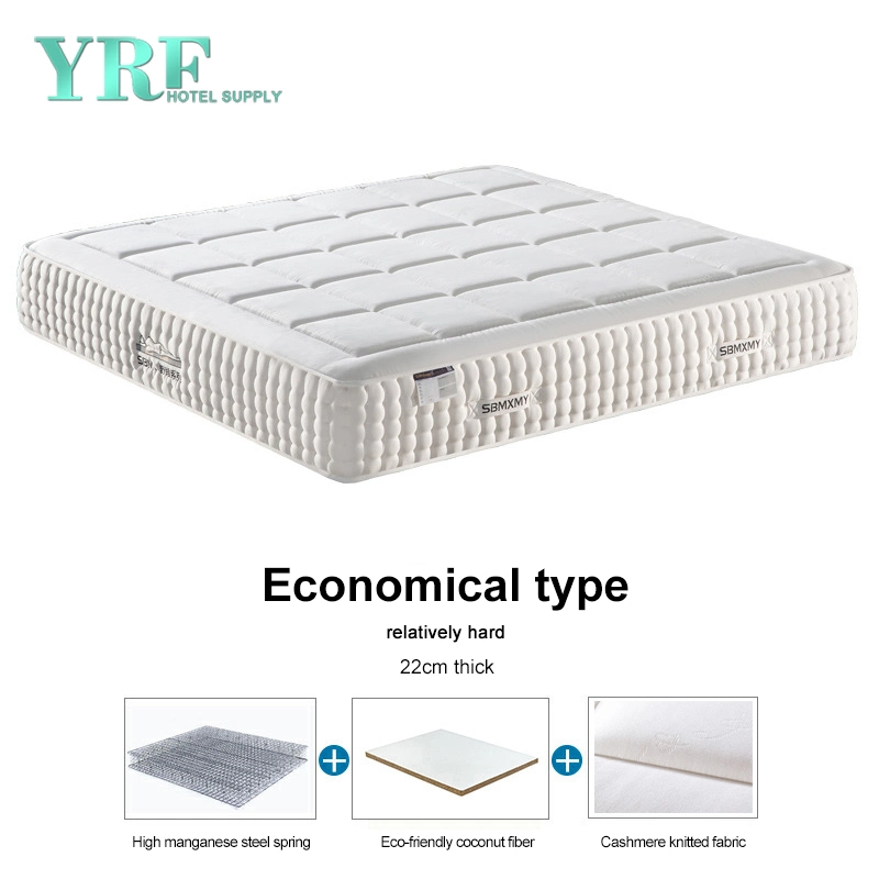 Hotel Supply Fashion Style furniture Comfortable King Bed Memory Foam Mattress