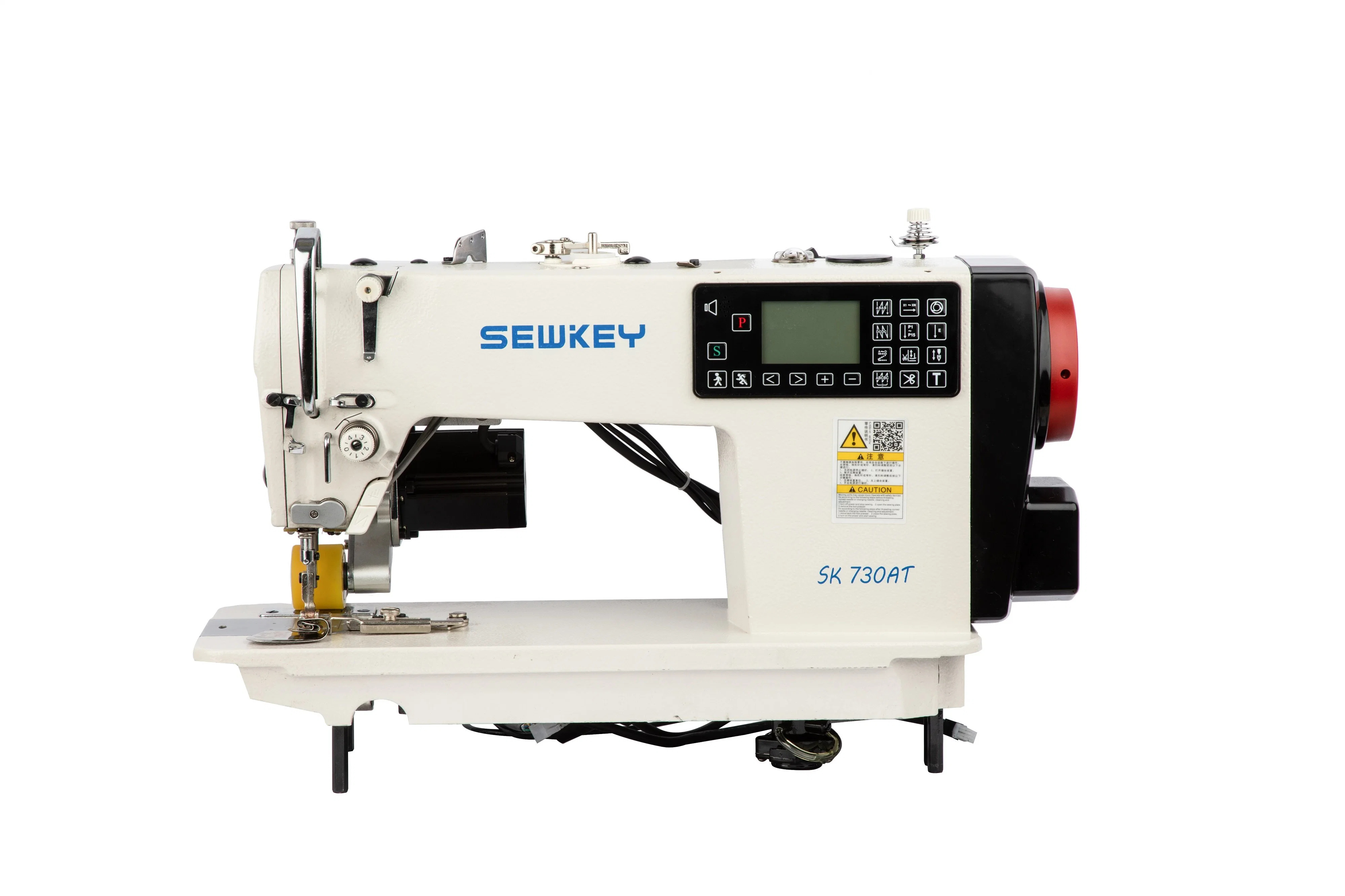 Sk-730at Stepping Intelligent Sewing Machine (With Electronic Puller)