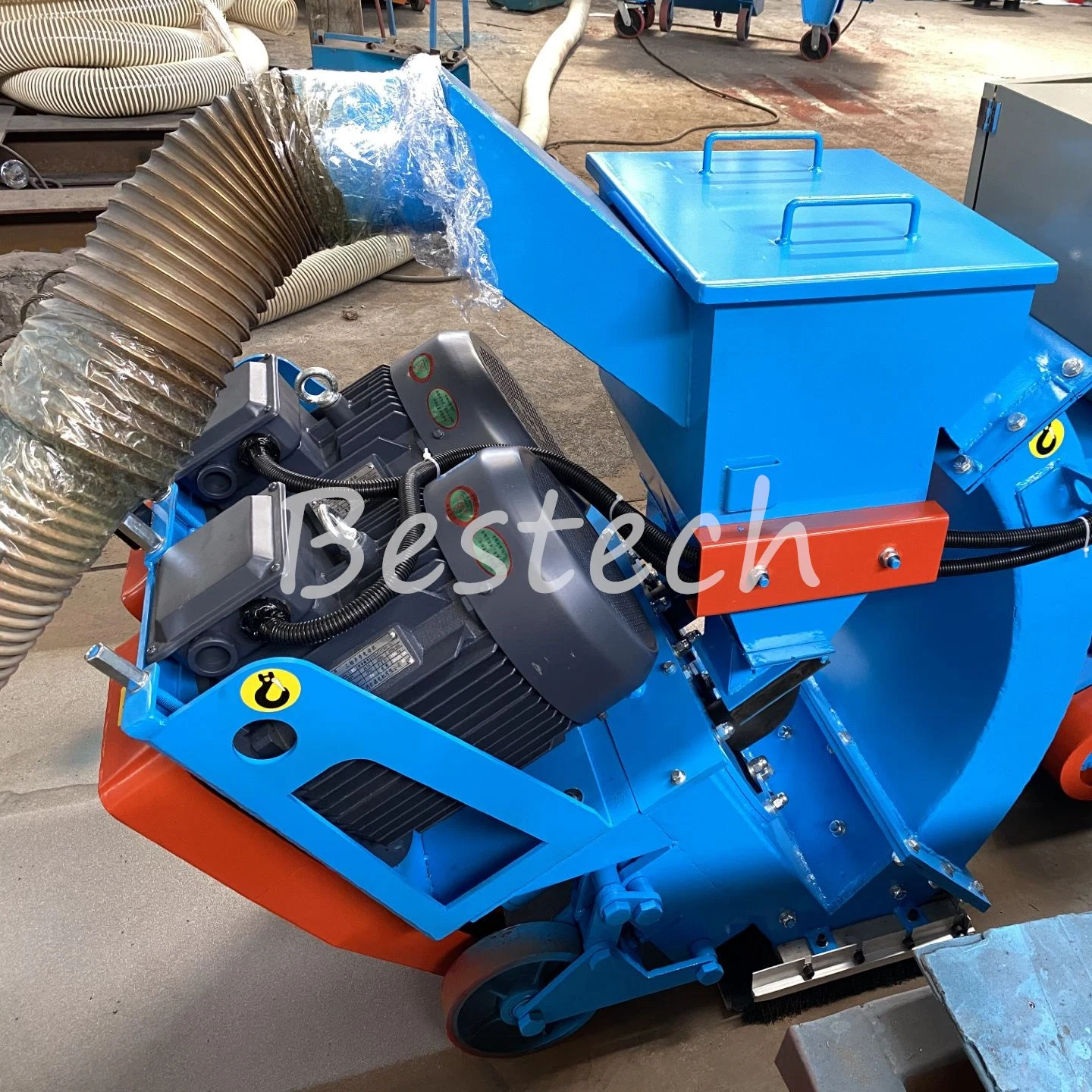 Ship Deck Rust Removal Shot Blasting Machine