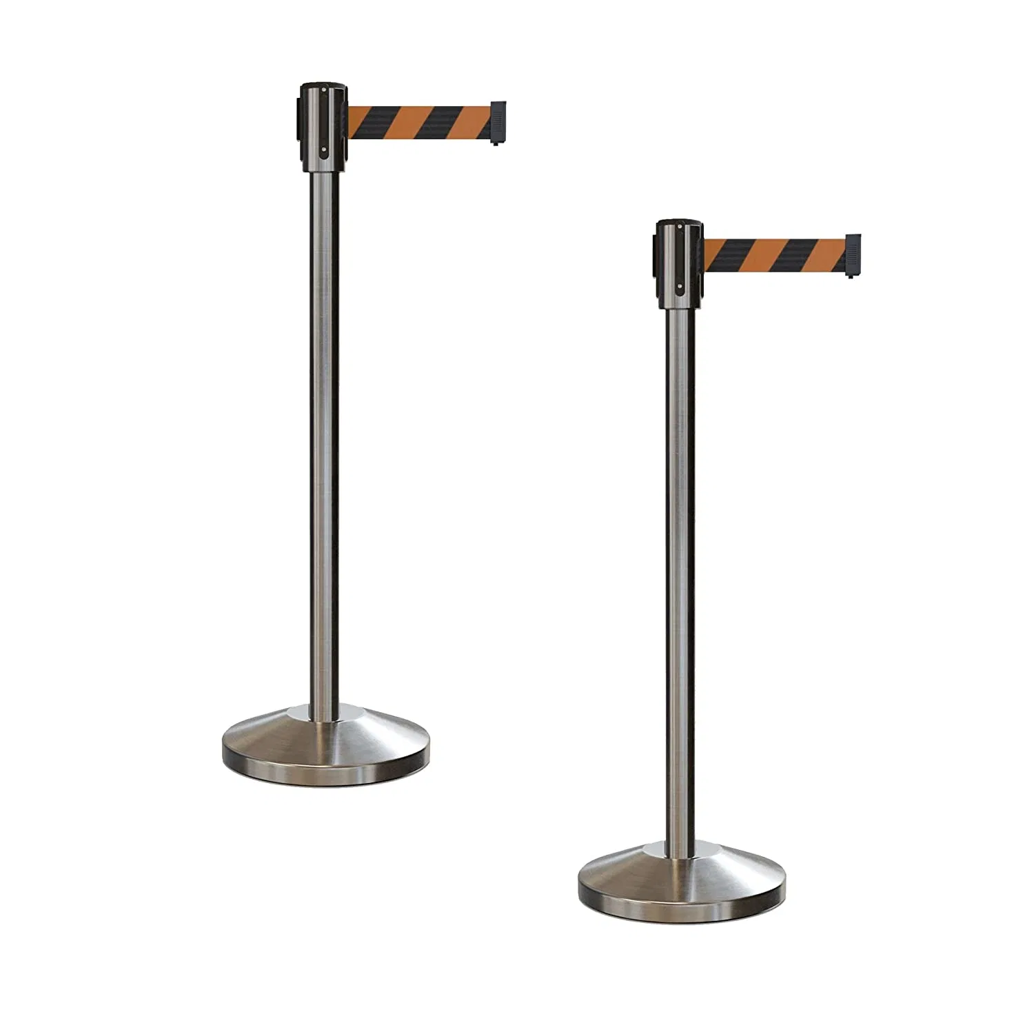 Stainless Steel Tube Retractable Belt Manager Stand