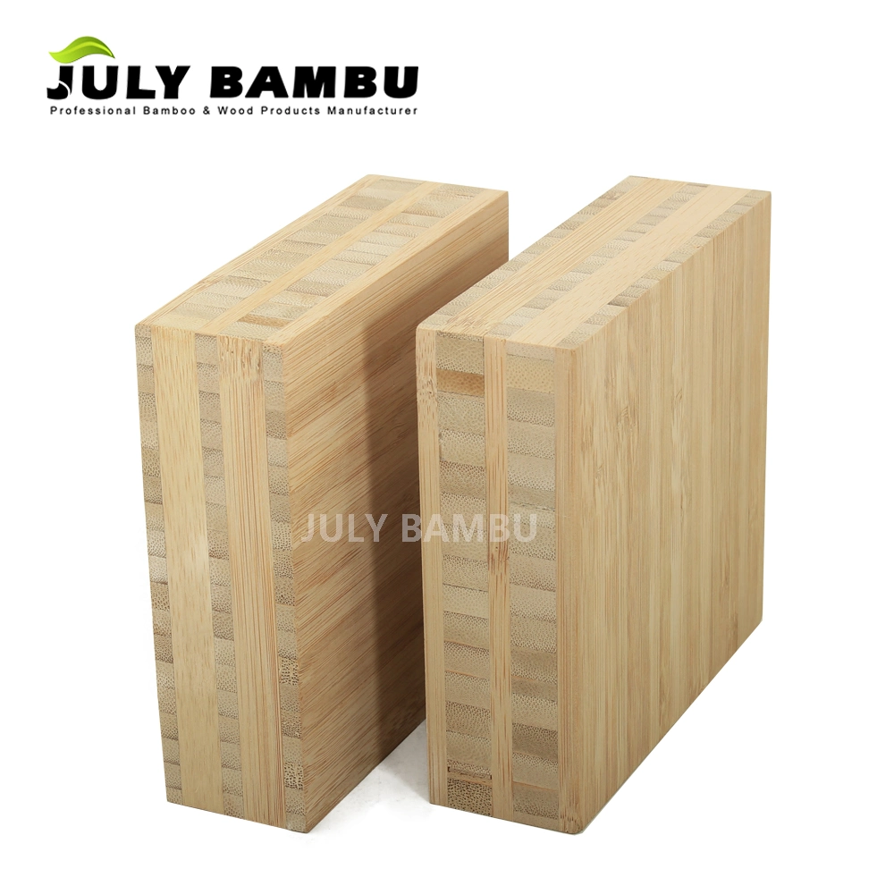 40mm Carbonized Vertical Bamboo Woven Plywood / Panel for Solid Wood Table Top