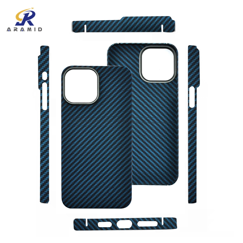 Aramid Fiber Mobile Cover, Carbon Fiber Cell Phone Case, Mobile Phone Accessory for iPhone 13 Series 