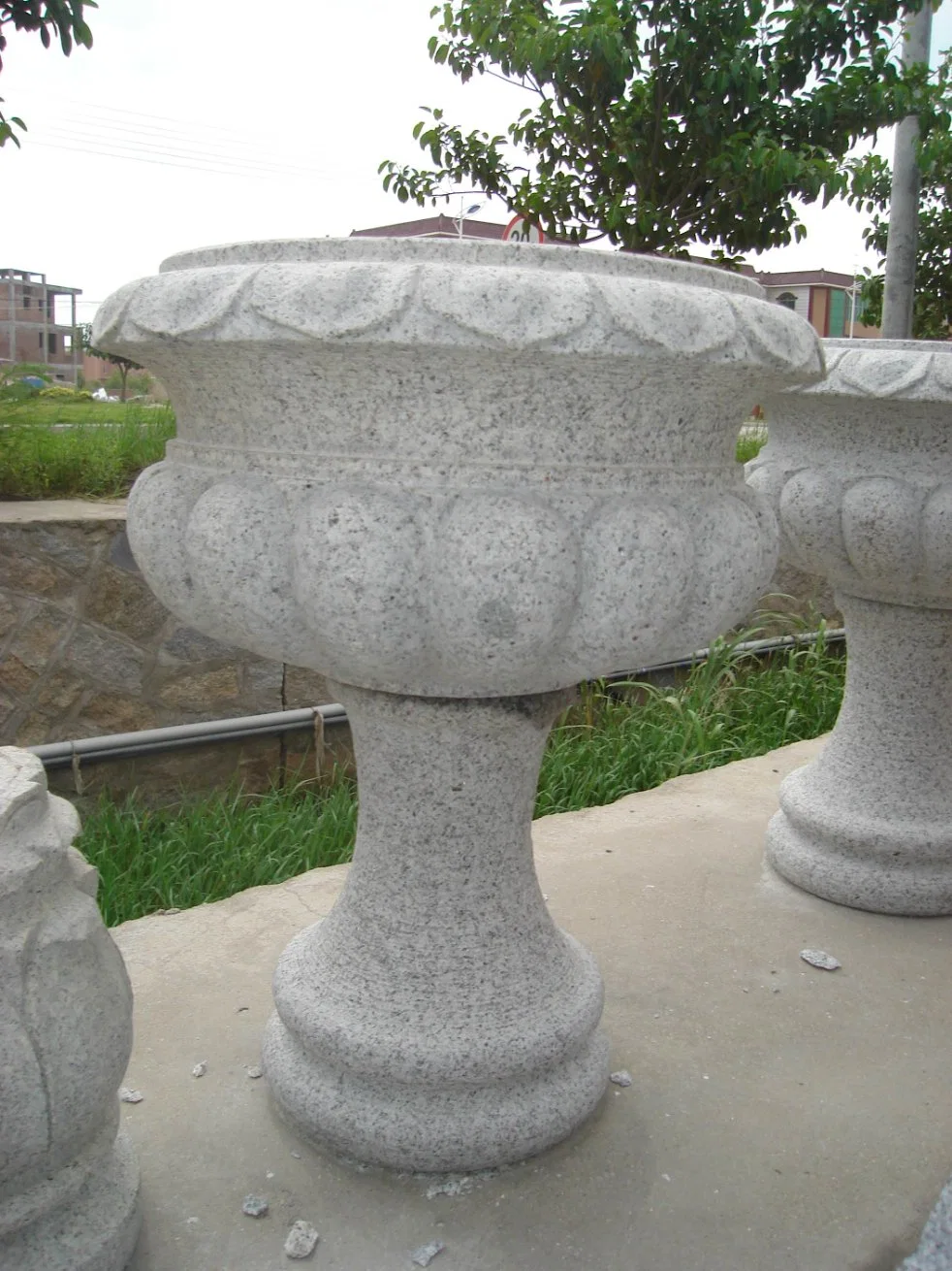 Granite Flowerpot, Stone Flowerpot, Flower Pot