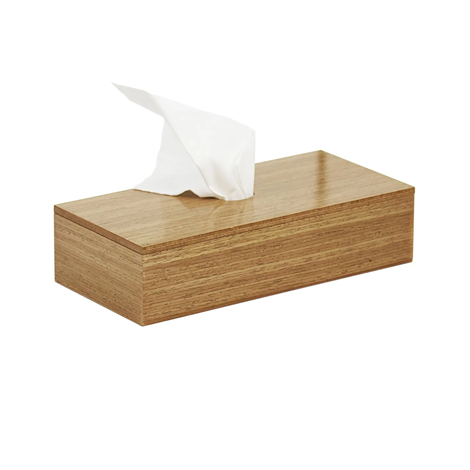 High quality/High cost performance  Bamboo Wood Tissue Holder Napkin Organizer Container Tissue Box