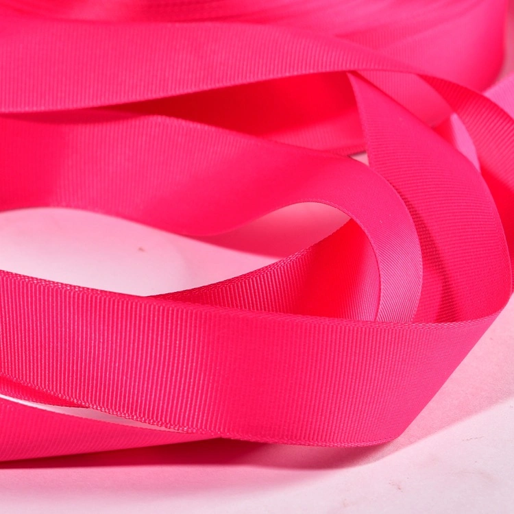 New Style Fashion Wholesale/Supplier 196 Colors Custom Hot Selling Pure Colors Grosgrain Ribbon