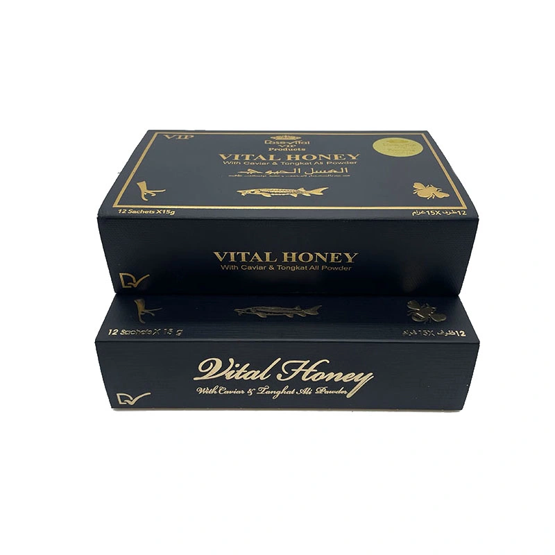 Hot Selling Royal Black Ball Don&rsquor; T Quit Honey Organic Health Supplements Enhance Immunity for Man