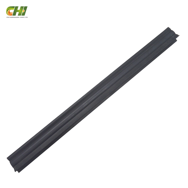 40mm 16&prime; Garage Door Water Black EPDM Rubber Seal 6 Inch XL Threshold Floor Weather Seal for Garage Doors