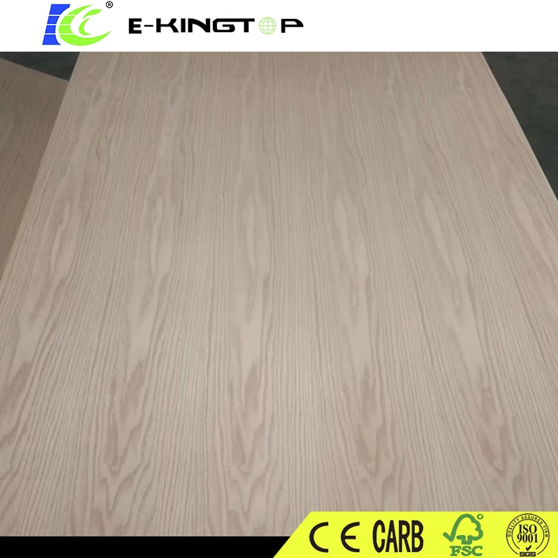 Customized 18mm Thickness Red Oak Teak Ash Plywood