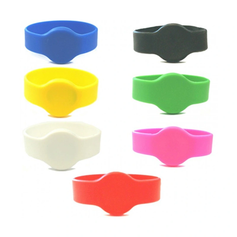 Long Read Range UHF RFID Silicone Wristband for Hospital Use