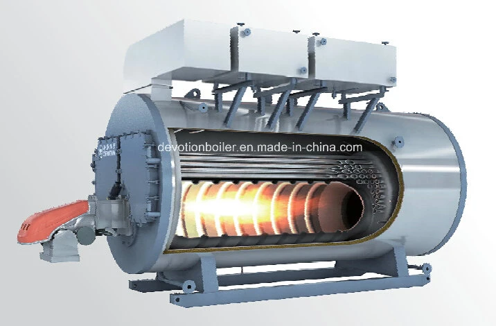 Tubo de acero fuego caldera de vapor para la industria del papel