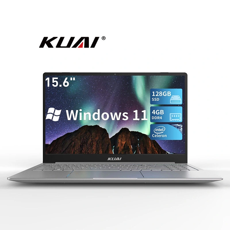 15,6 Zoll Billig Laptop 8GB RAM 512GB SSD mit Windows 11 und Quad Core 2,5GHz CPU für Studenten und Unternehmen Notebook-Computer-Laptops