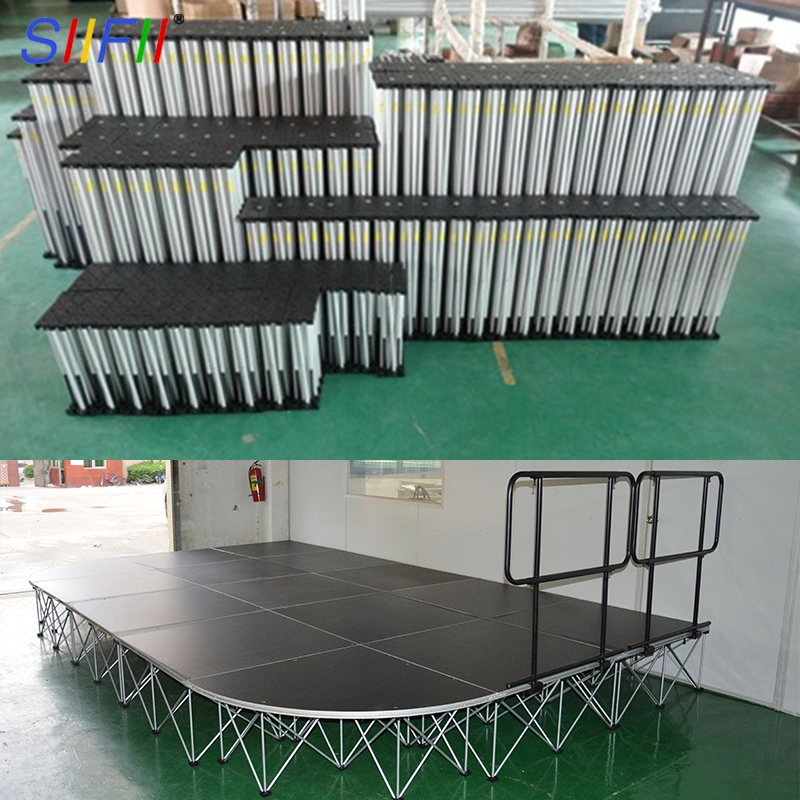 Aluminum Folding Stage Platform Custom Color Platform