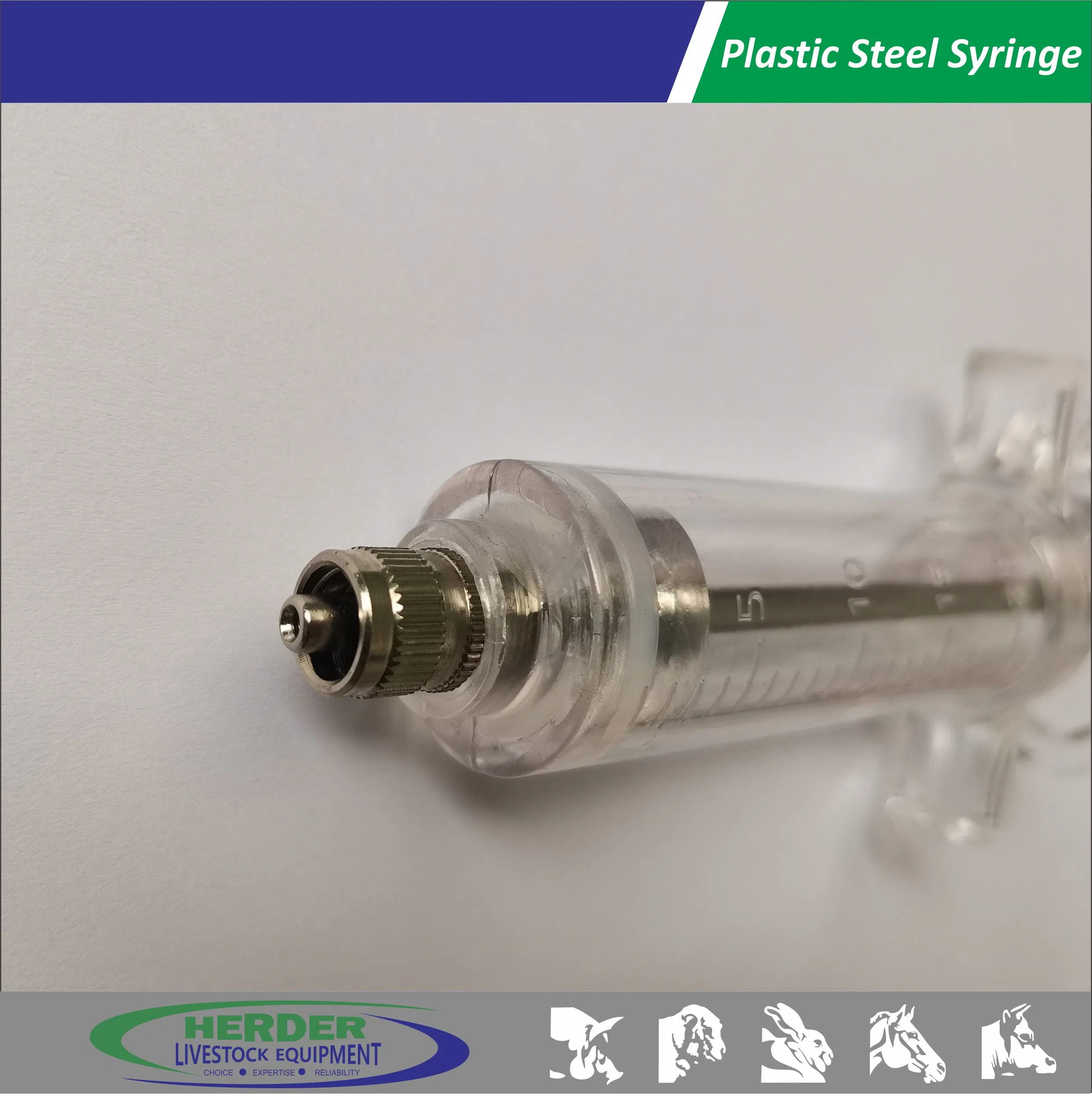 Veterinary Sterile Continuous Automatic Syringe Injector/Injection Syringe for Animals/Cattle/Sheep/Chicken/Pig