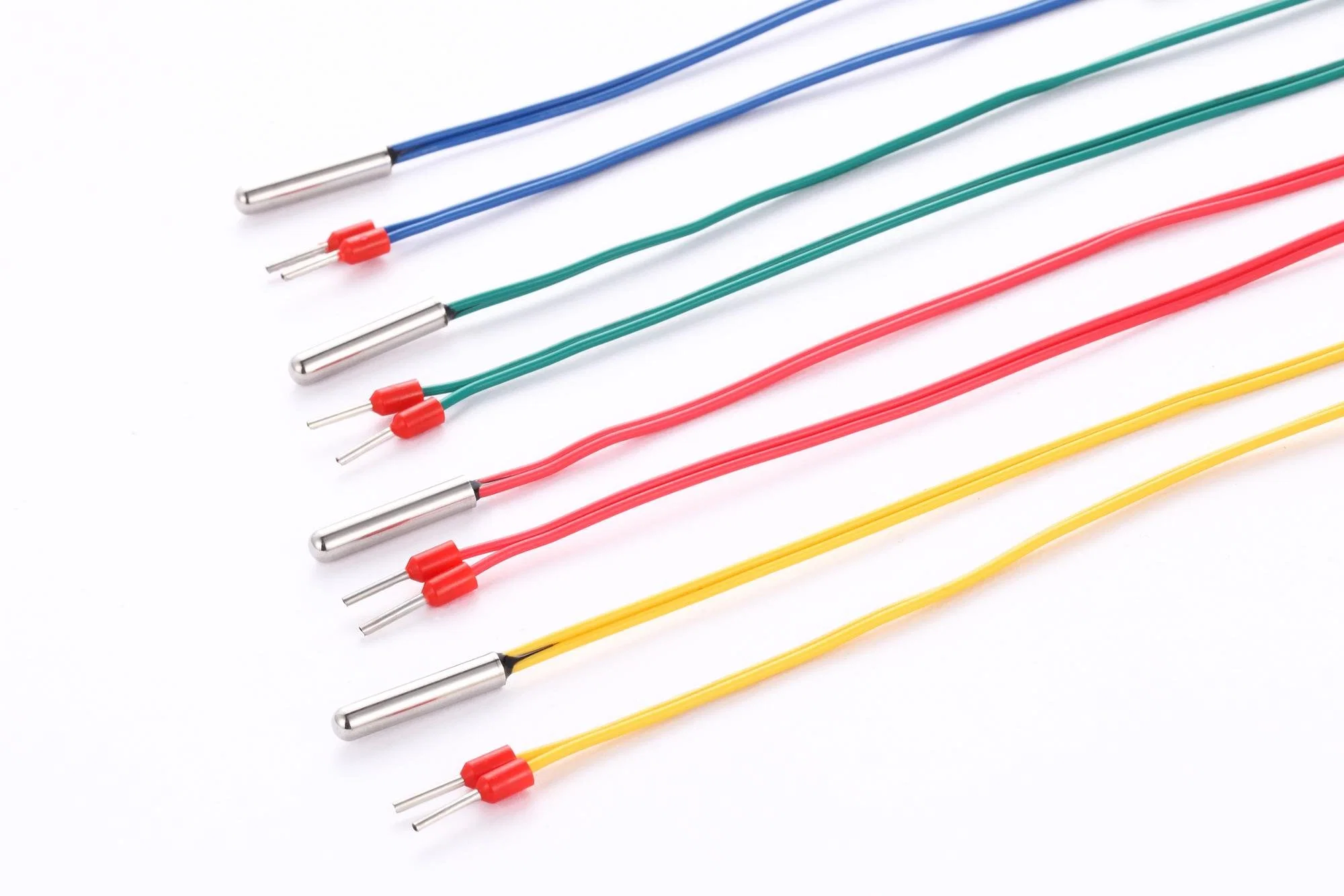 PT100 PT1000 Rtd Platinum Resistance Sensor 2 Wires Thermocouple &Phi; 3*20mm Probe with PTFE Shield Cable Temperature Sensor