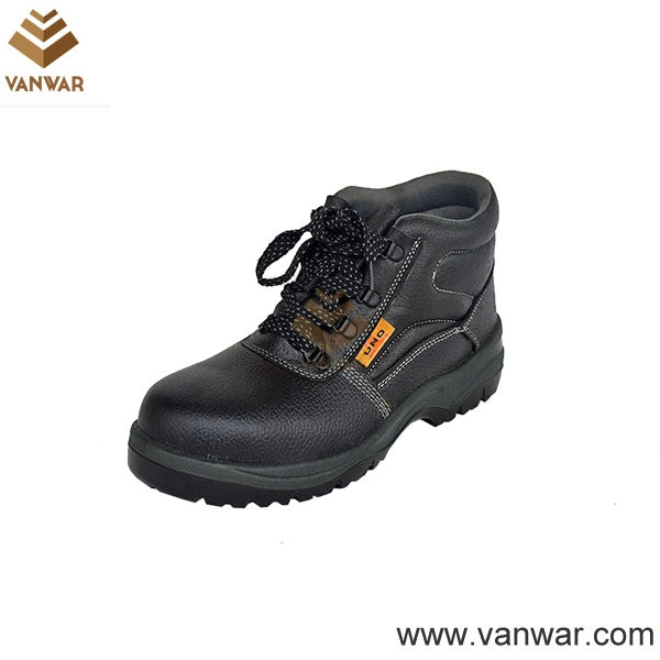 PU Military Style Working Safety Boots with Anti-Slip Outsole (WWB045)